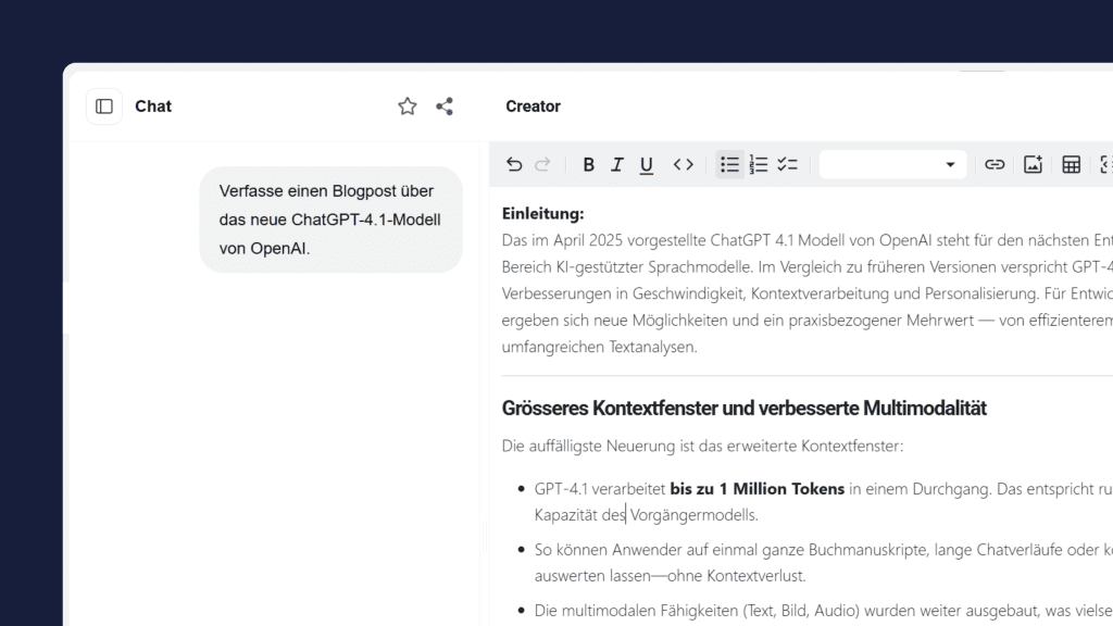 evoya ai new creator page